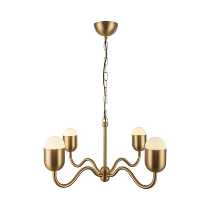 Effie Chandelier in Brushed Gold (Small).