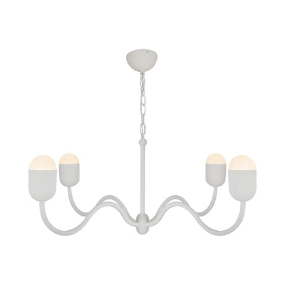 Effie Chandelier in Antique White (Large).