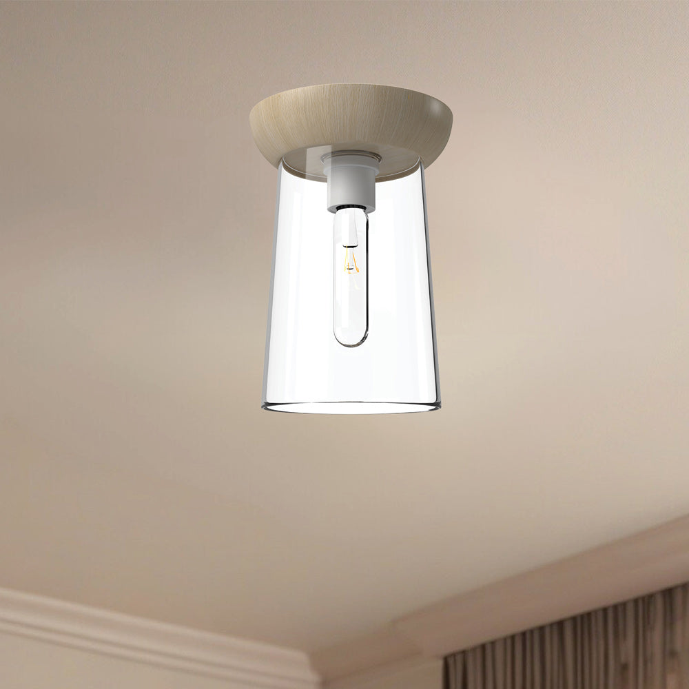 Emil Flush Mount Ceiling Light in Detail.