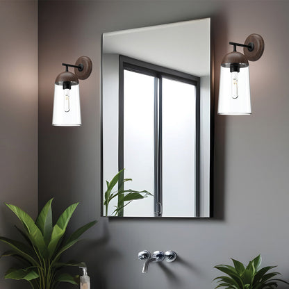 Emil Wall Light in bathroom.