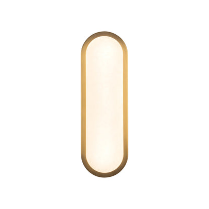Evelyn LED Wall Light in Brushed Gold (16-Inch).