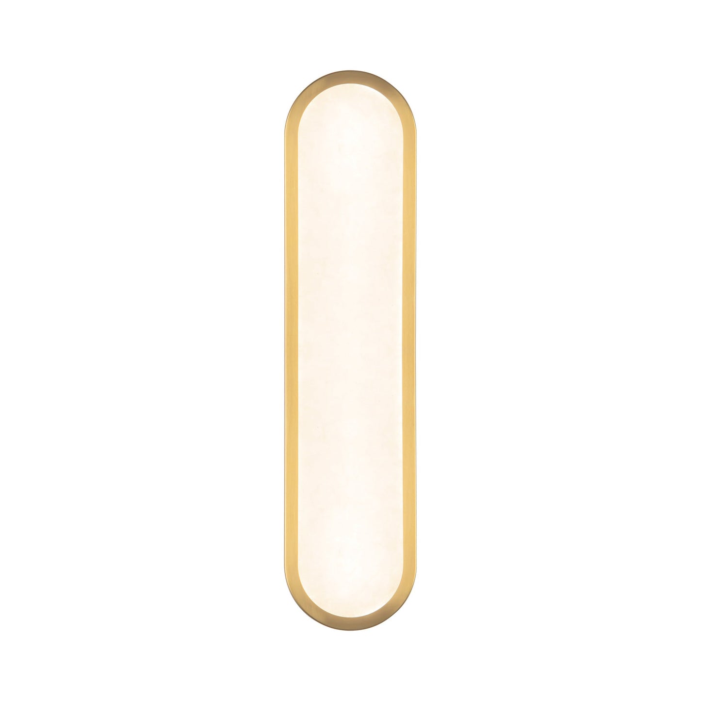 Evelyn LED Wall Light in Brushed Gold (22-Inch).