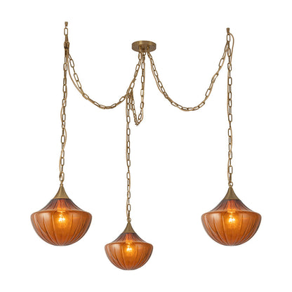Farrah Multi Light Pendant Light in Detail.