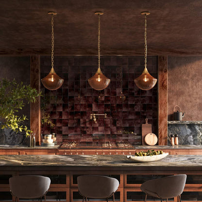 Farrah Pendant Light in kitchen.