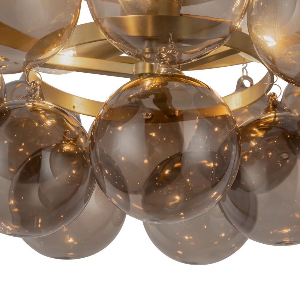 Faye Semi Flush Mount Ceiling Light in Detail.