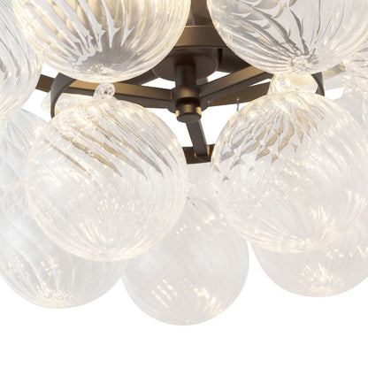 Faye Semi Flush Mount Ceiling Light in Detail.