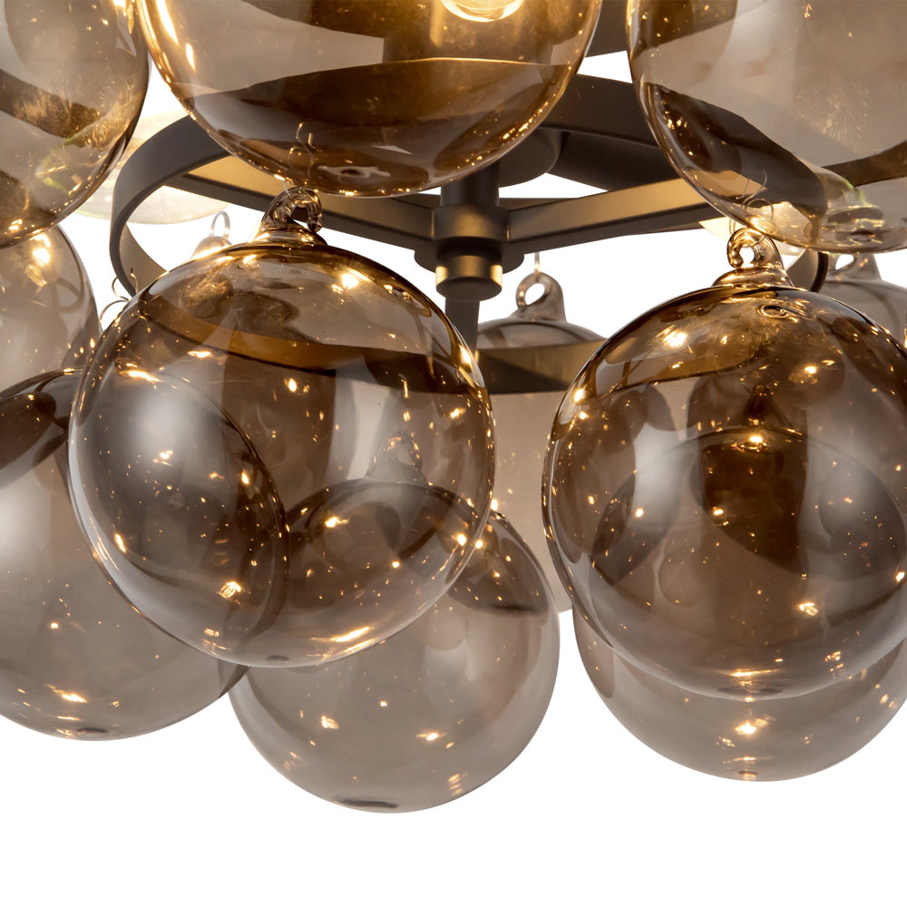 Faye Semi Flush Mount Ceiling Light in Detail.