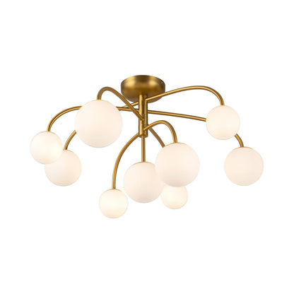 Fiona Semi Flush Mount Ceiling Light in Detail.