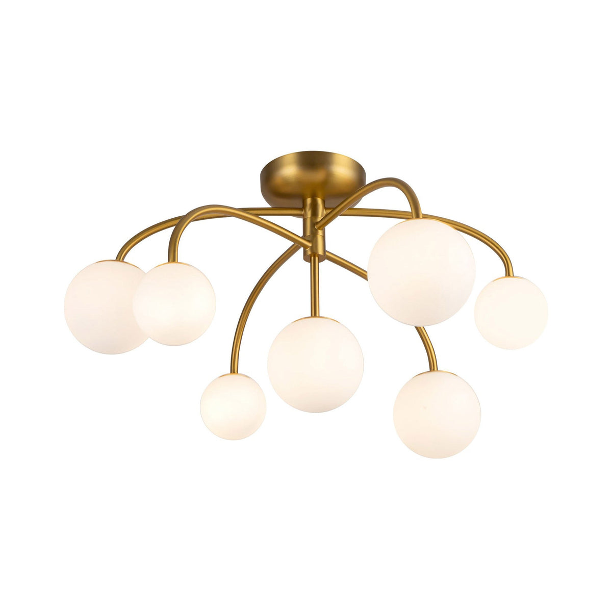 Fiona Semi Flush Mount Ceiling Light in Detail.