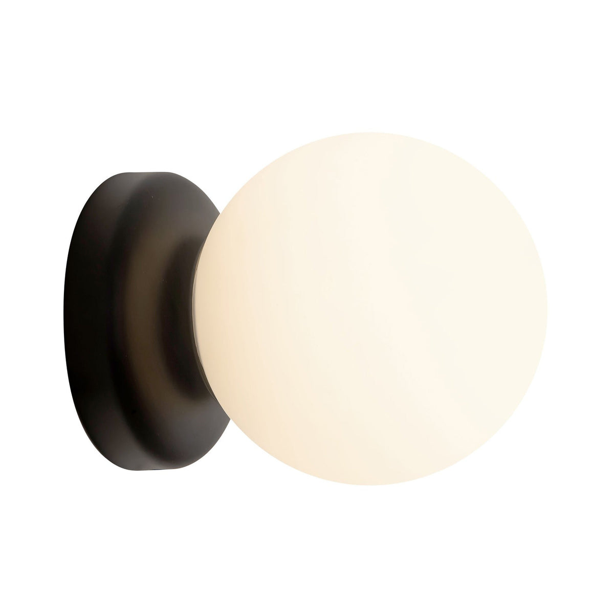 Fiona Wall Light in Matte Black (5.13-Inch).