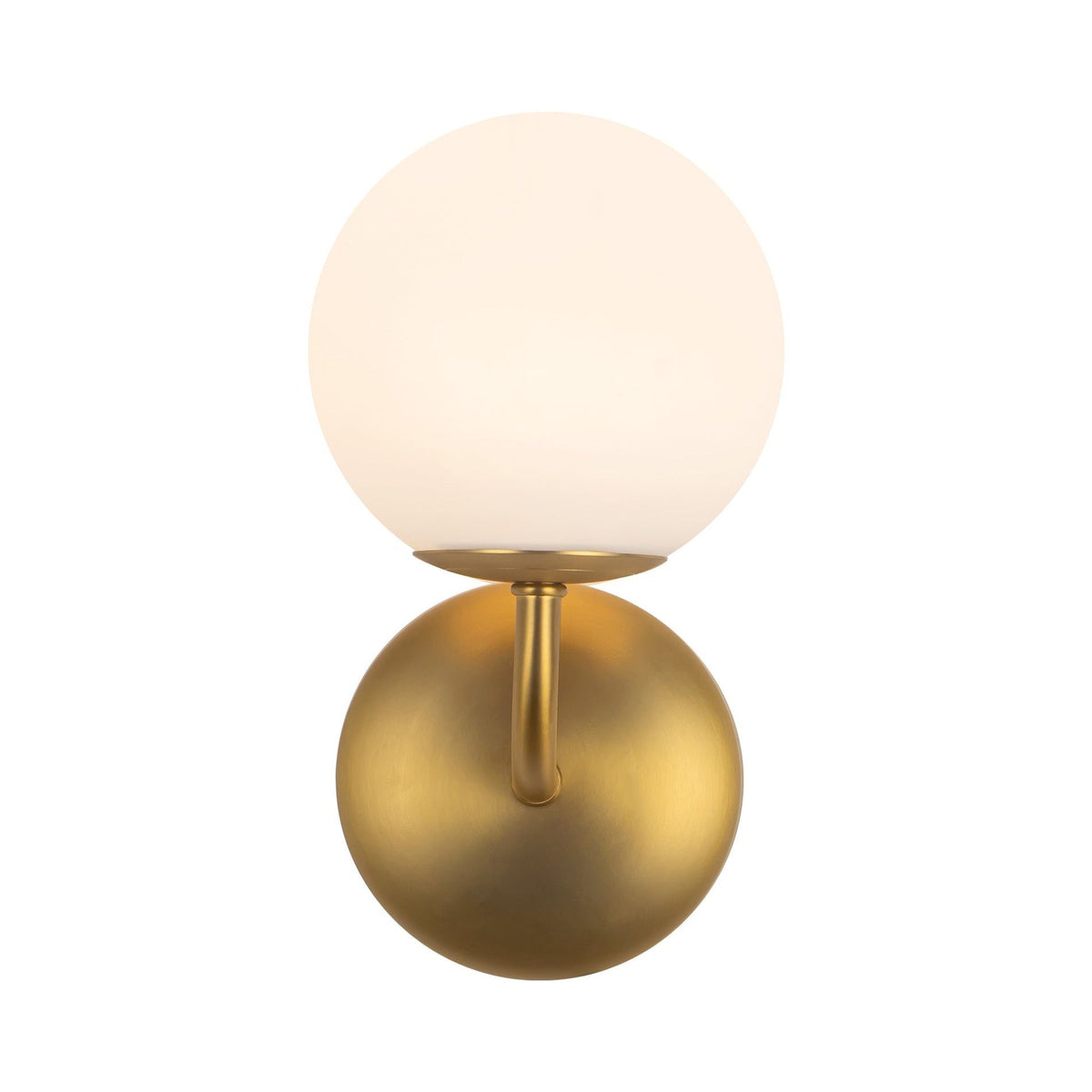 Fiona Wall Light in Brushed Gold (9.5-Inch).