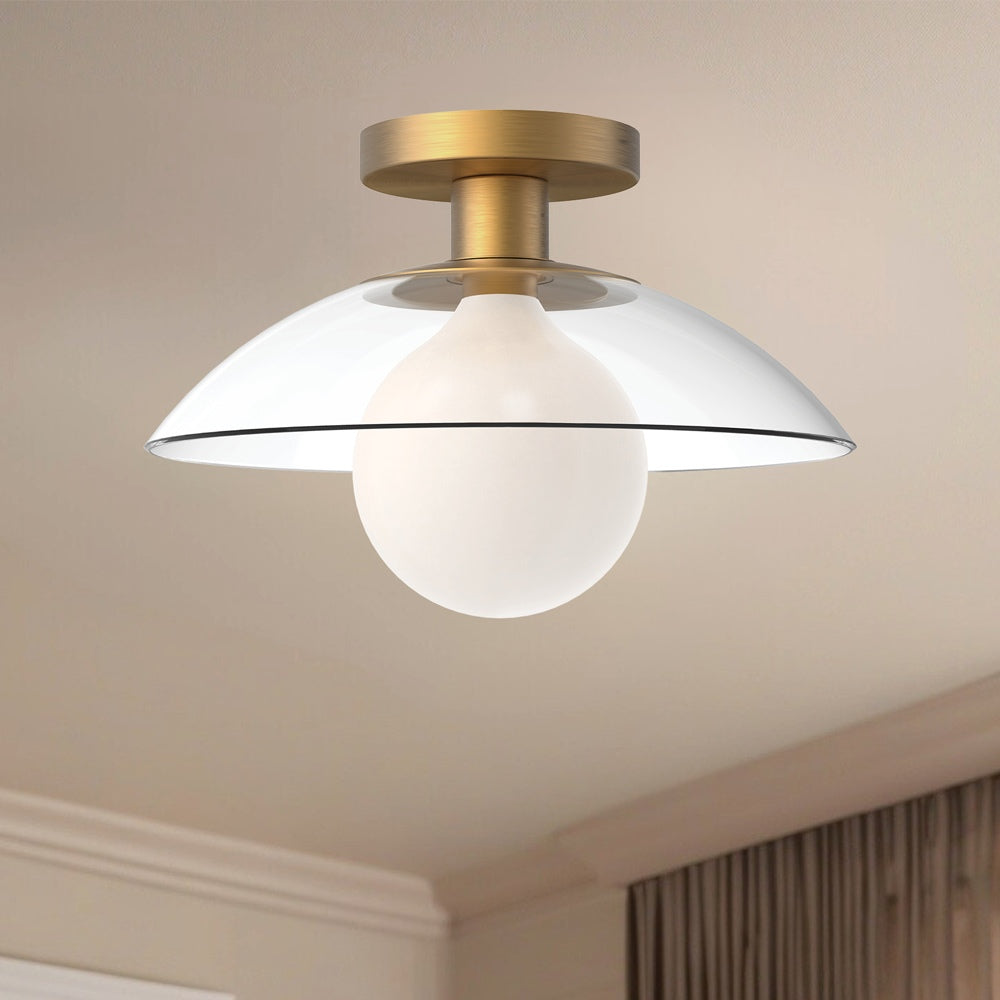 Francesca Semi Flush Mount Ceiling Light in Detail.