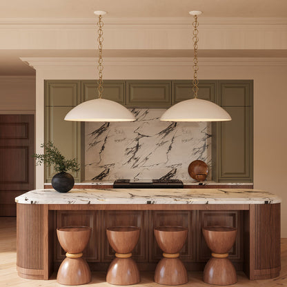 Grant Pendant Light in kitchen.
