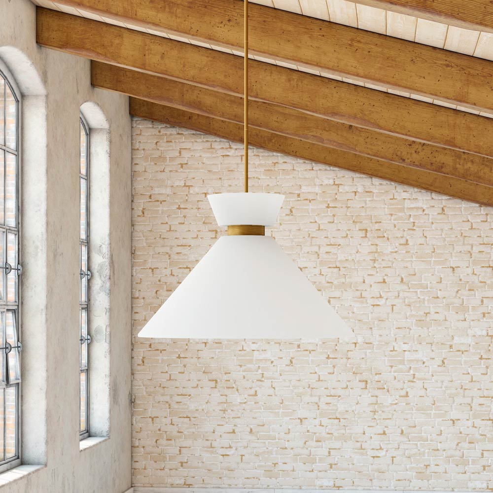 Halston Pendant Light in Detail.