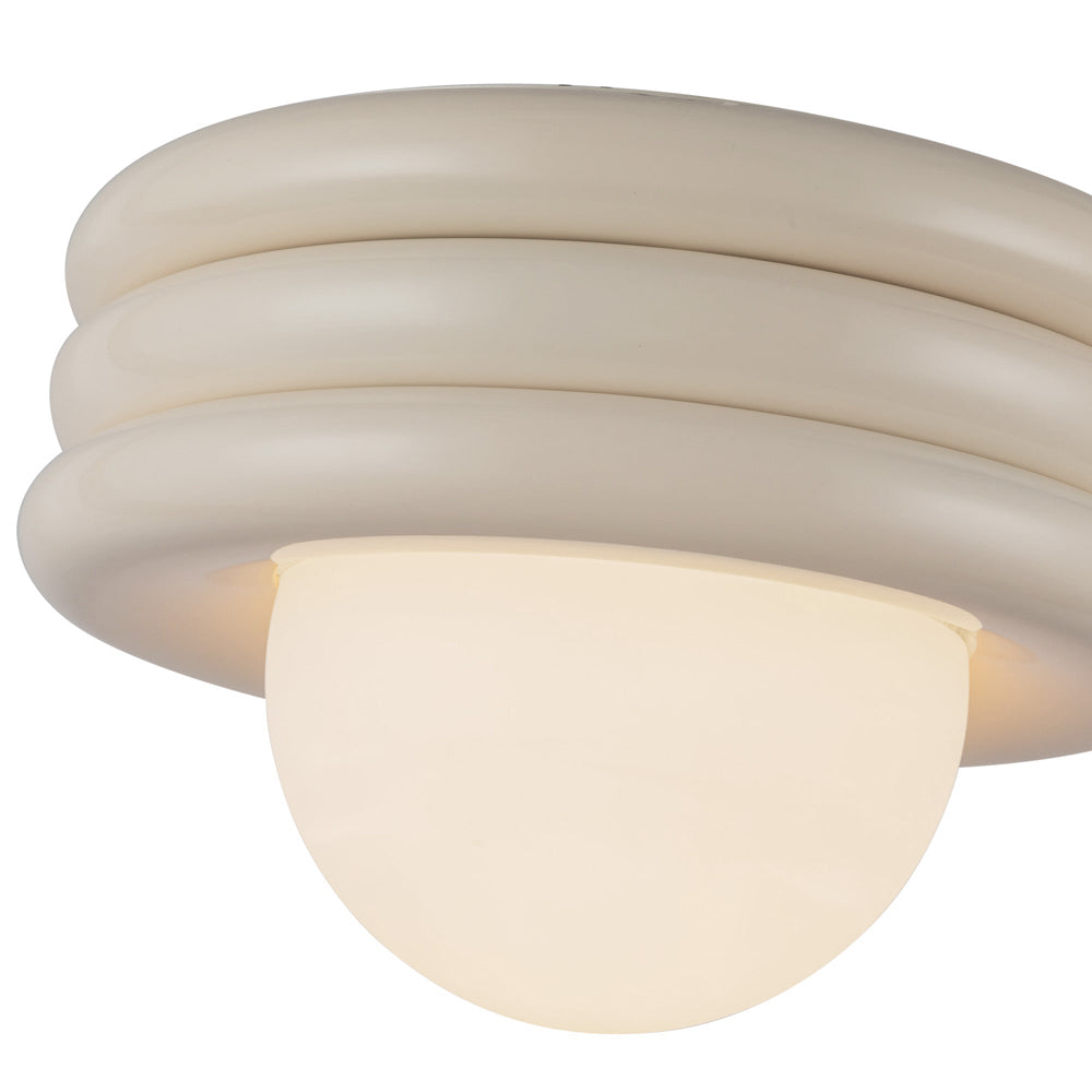 Harvey Semi Flush Mount Ceiling Light in Detail.
