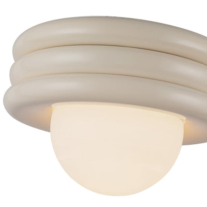 Harvey Semi Flush Mount Ceiling Light in Detail.