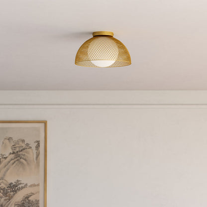 Haven Flush Mount Ceiling Light in Detail.