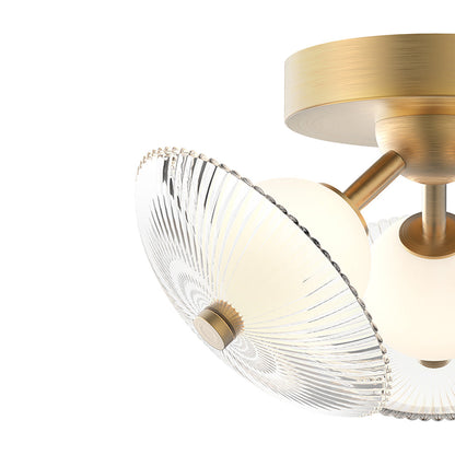 Hera LED Flush Mount Ceiling Light in Detail.
