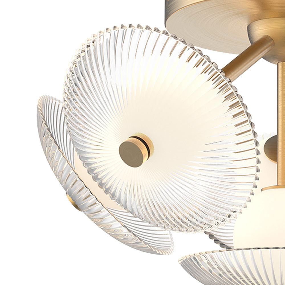 Hera LED Flush Mount Ceiling Light in Detail.