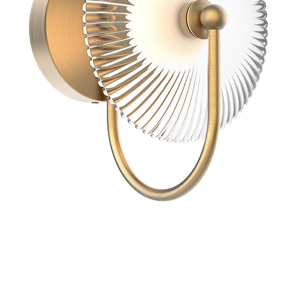 Hera LED Vanity Wall Light in Detail.