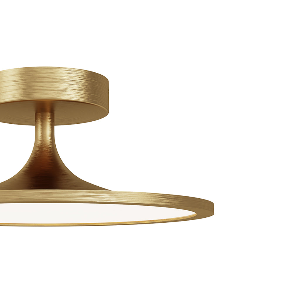 Issa LED Semi Flush Mount Ceiling Light in Detail.