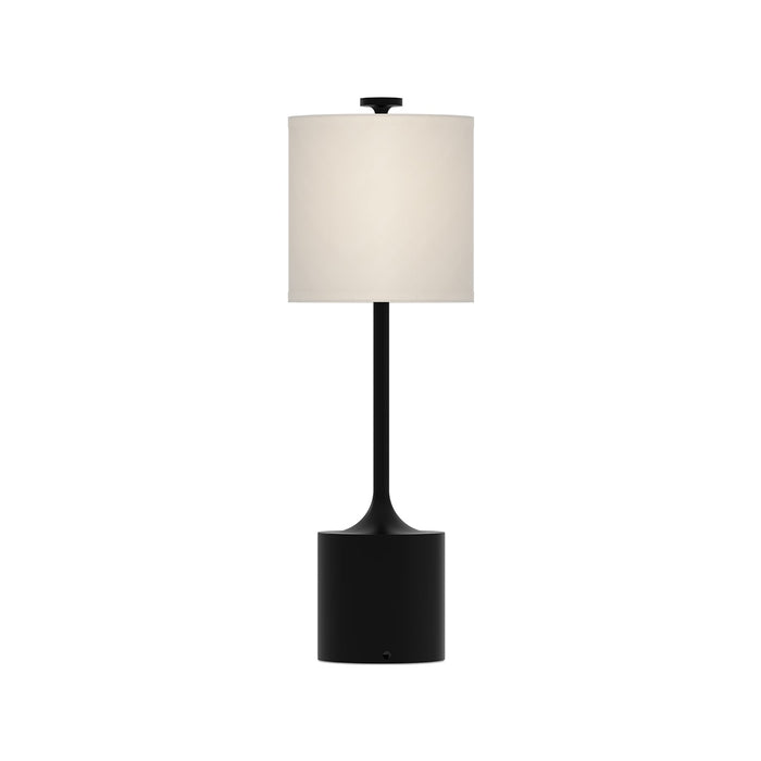 Issa Table Lamp in Matte Black.