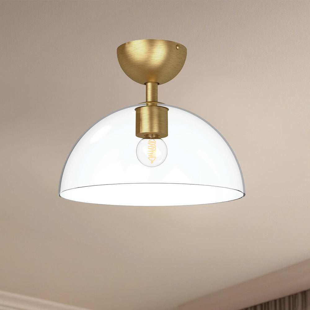 Jude Semi Flush Mount Ceiling Light in Detail.