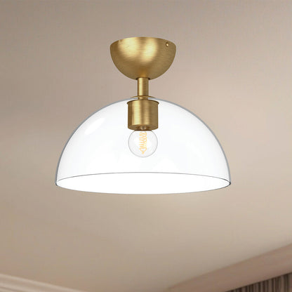 Jude Semi Flush Mount Ceiling Light in Detail.