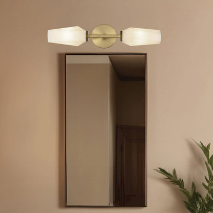Krysta Vertical Bath Wall Light in Detail.