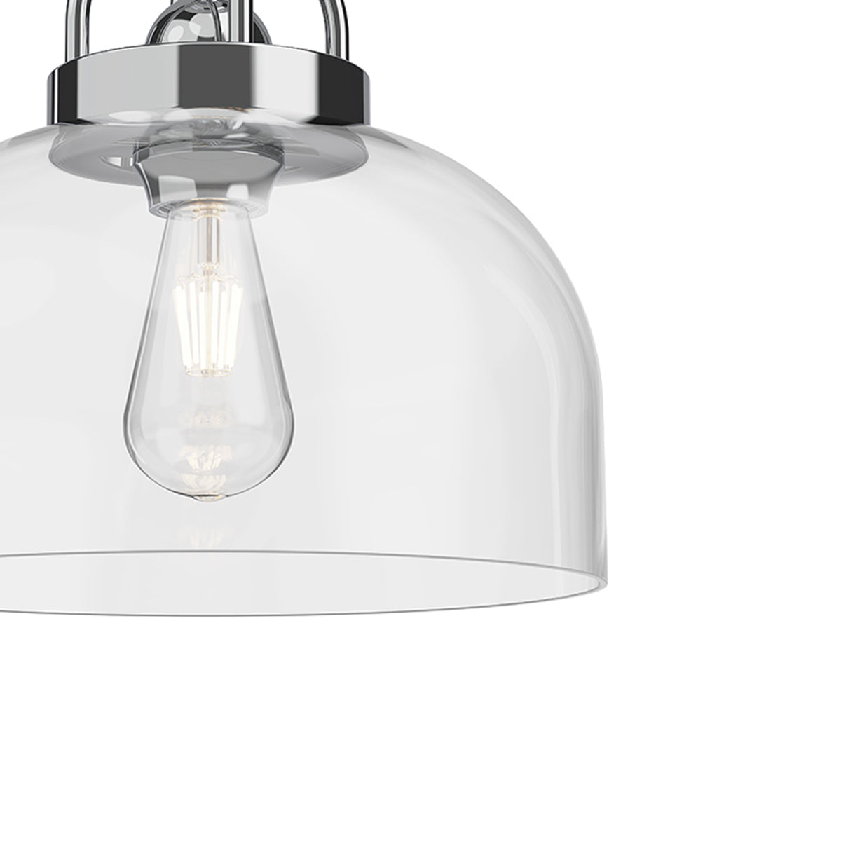 Lancaster Semi Flush Mount Ceiling Light in Detail.