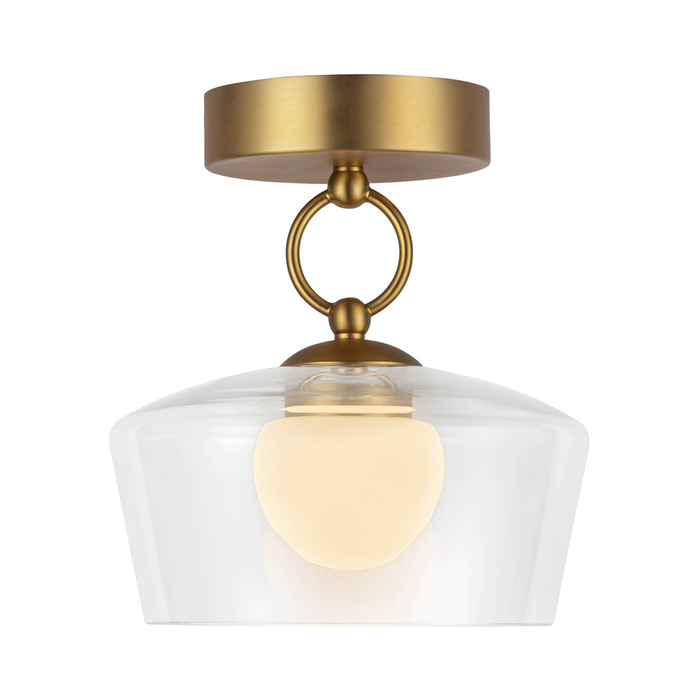 Leota LED Semi Flush Mount Ceiling Light.