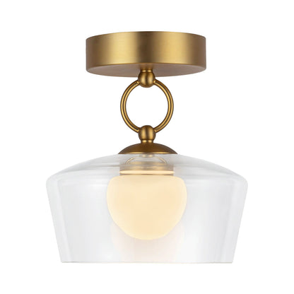 Leota LED Semi Flush Mount Ceiling Light.