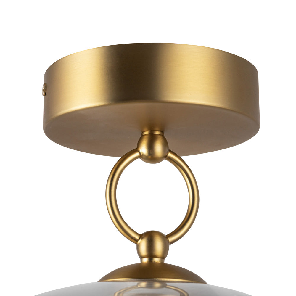 Leota LED Semi Flush Mount Ceiling Light in Detail.