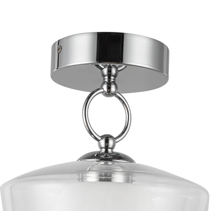 Leota LED Semi Flush Mount Ceiling Light in Detail.
