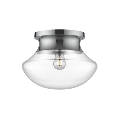 Marcel Flush Mount Ceiling Light in Chrome.