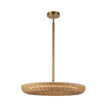 Maris LED Chandelier in Brushed Gold.