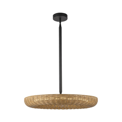 Maris LED Chandelier in Matte Black.