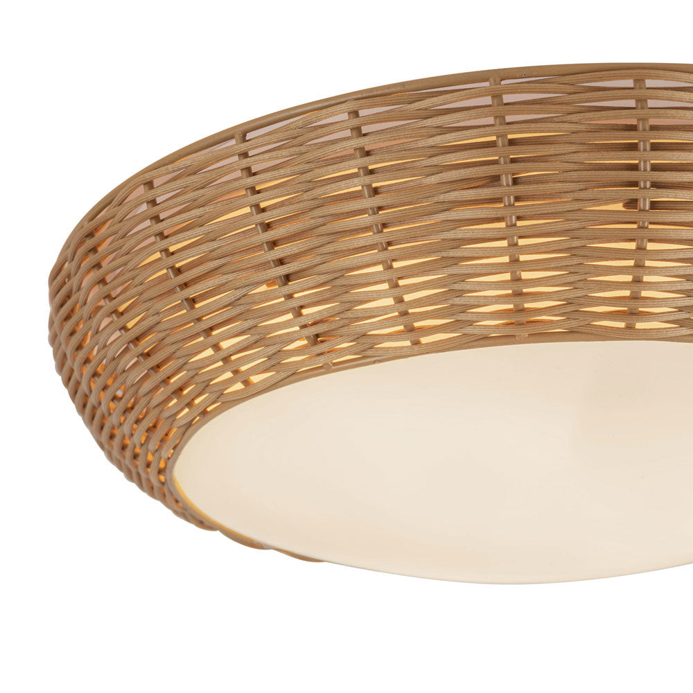 Merida Flush Mount Ceiling Light in Detail.