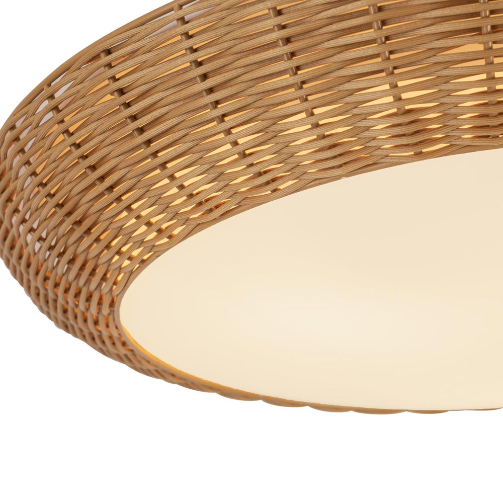 Merida Flush Mount Ceiling Light in Detail.