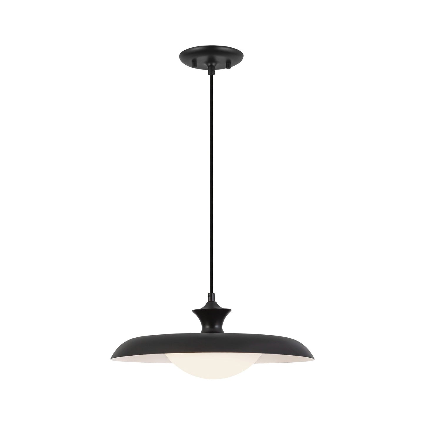Minori Pendant Light in Matte Black.