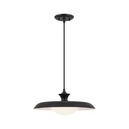 Minori Pendant Light in Matte Black.