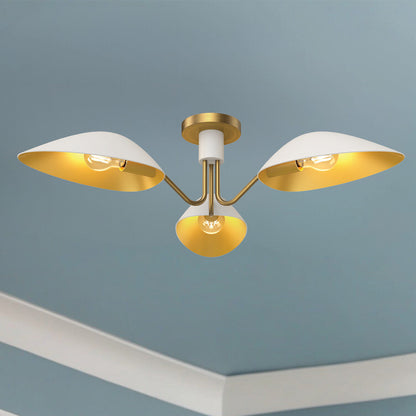 Oscar Semi Flush Mount Ceiling Light in Detail.