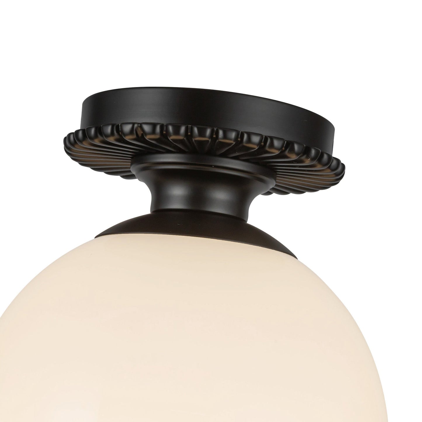 Otis Semi Flush Mount Ceiling Light in Detail.