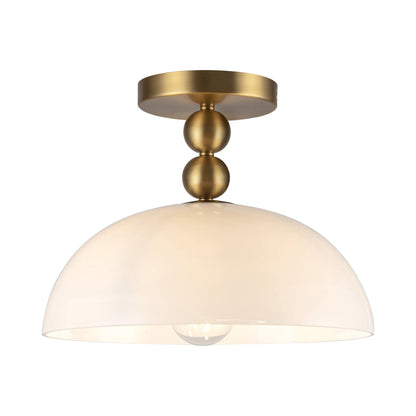 Paisley Semi Flush Mount Ceiling Light in Detail.