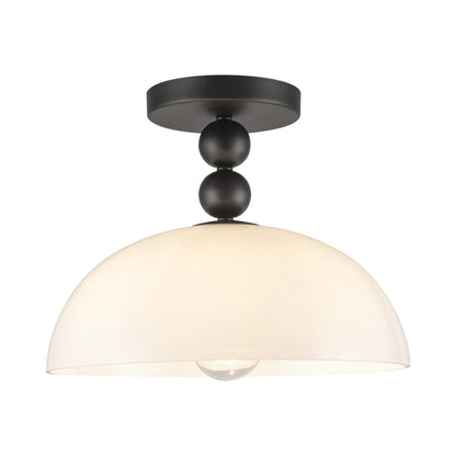 Paisley Semi Flush Mount Ceiling Light in Detail.