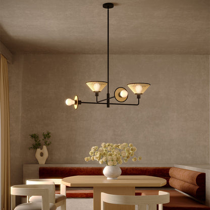 Piper Chandelier in living room.
