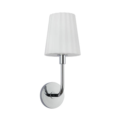 Plisse Wall Light in Detail.