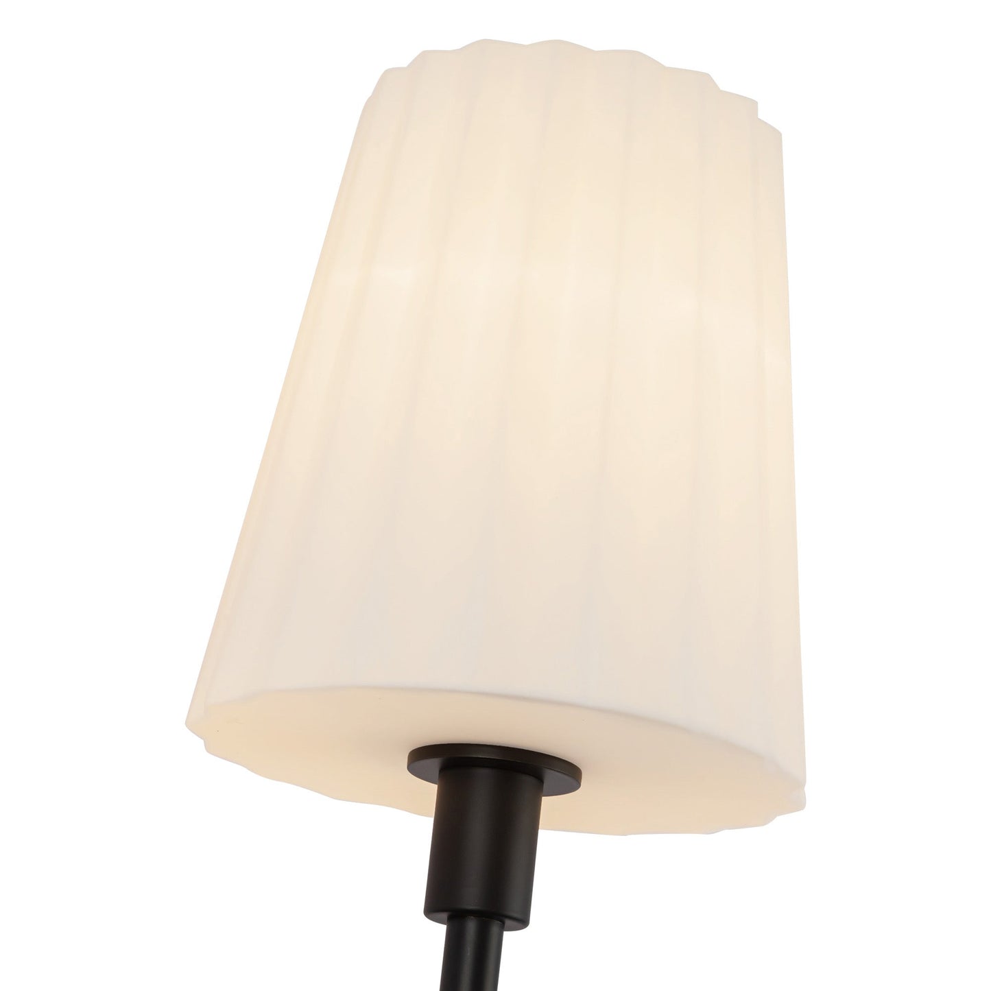 Plisse Wall Light in Detail.