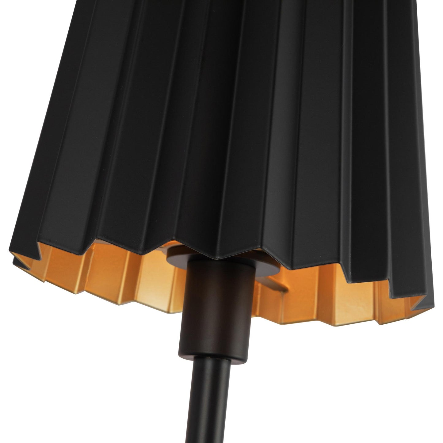 Plisse Wall Light in Detail.