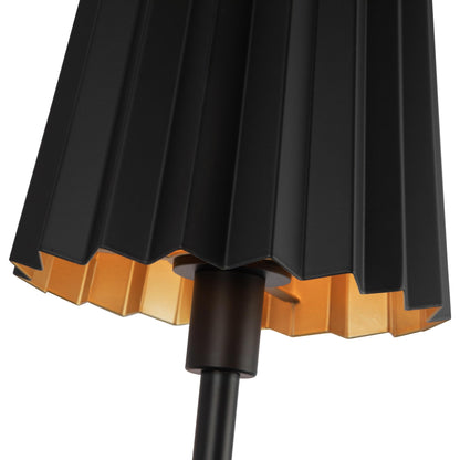 Plisse Wall Light in Detail.